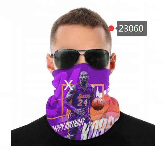 NBA 2021 Los Angeles Lakers #24 kobe bryant 23060 Dust mask with filter->nba dust mask->Sports Accessory
